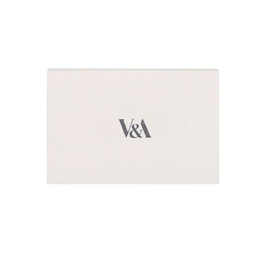 White V&A eraser